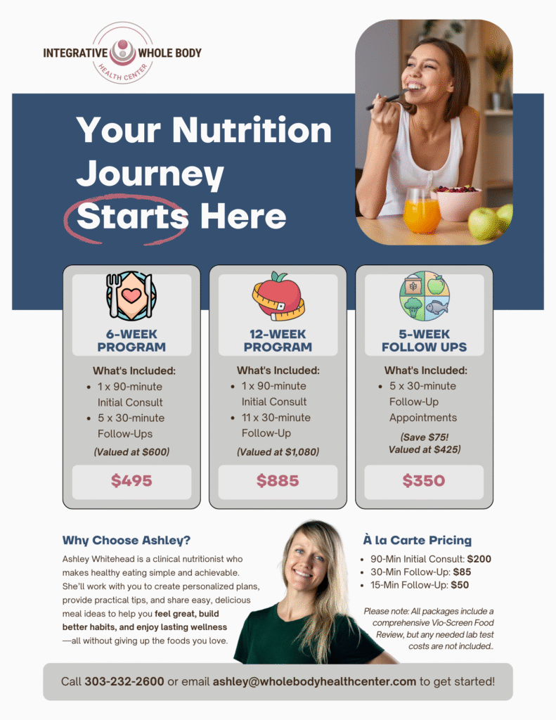 nutrition program flyer