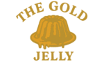 goldjelly logo gold on purple