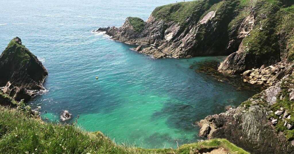 Turquoise cove, Ireland, 2025