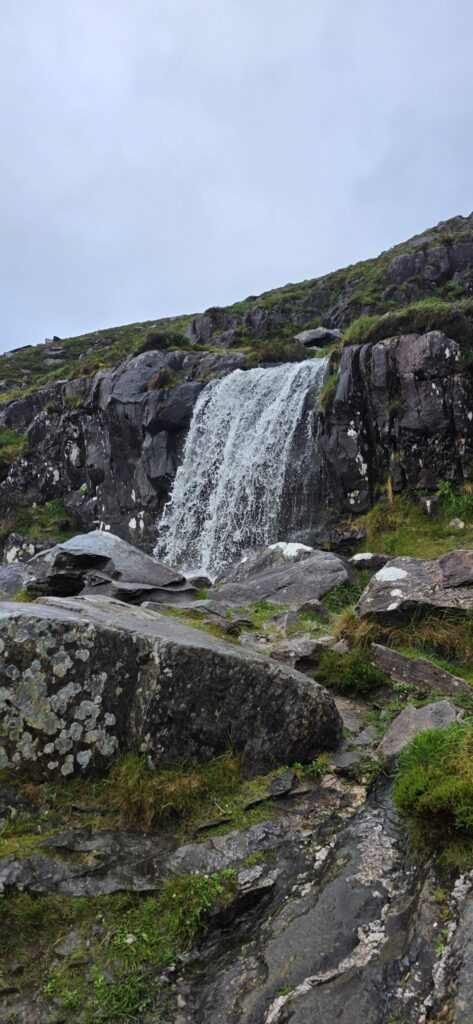 Waterfall, up close, Ireland, 2025