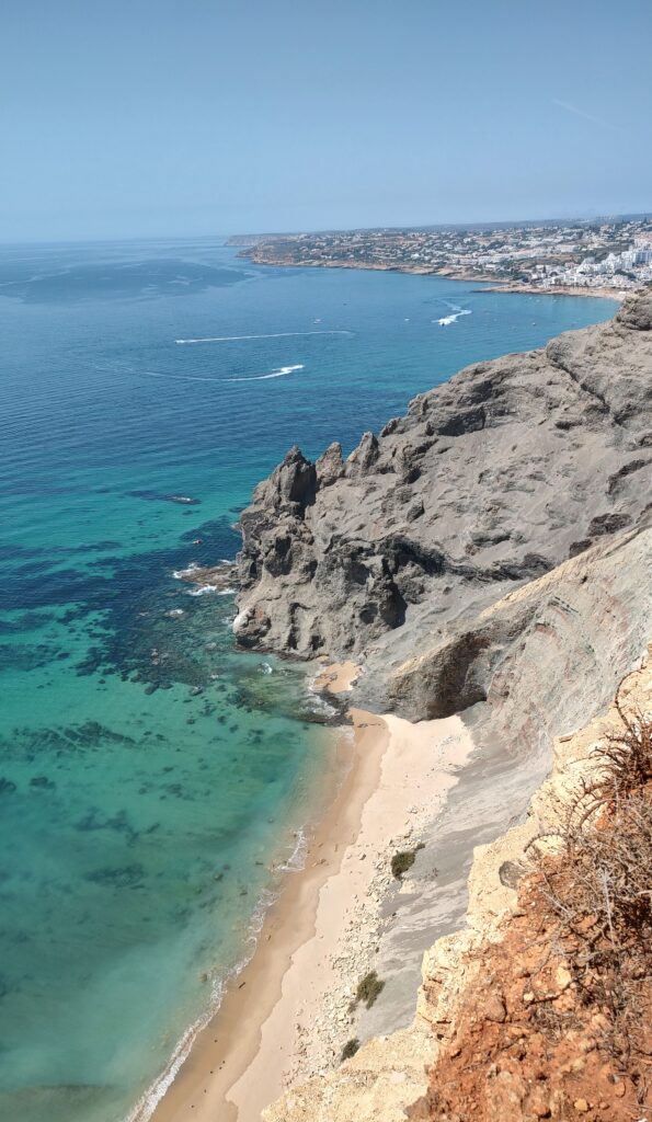Rugged cliff cove, Portugal, 2024